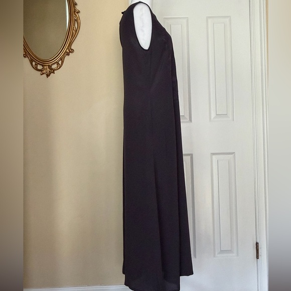 Rachel Comey Vallejo Dress in charcoal Silk Blend Embroidered Pockets Rare Color - Picture 11 of 14